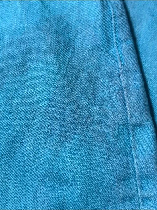 Levi's Turquoise 501 Straight Jeans - Picture 8 of 9